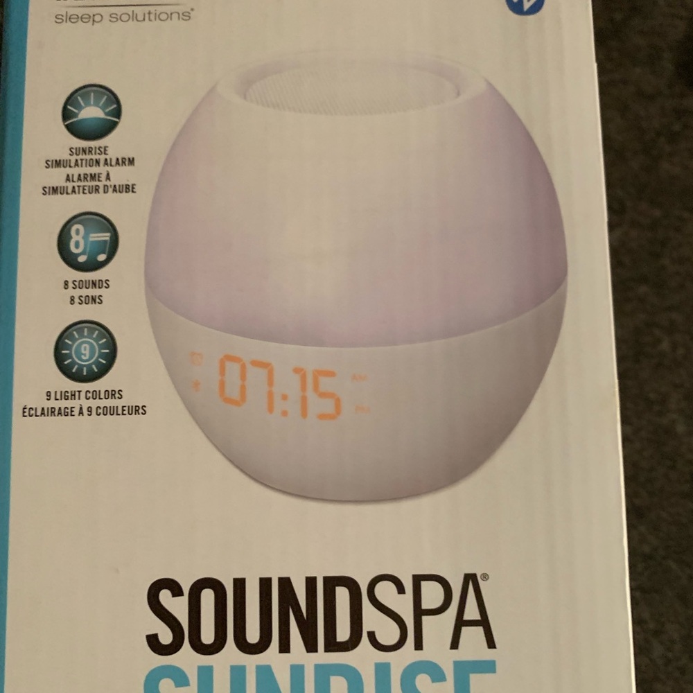 SoundSpa Sunrise Alarm Clock